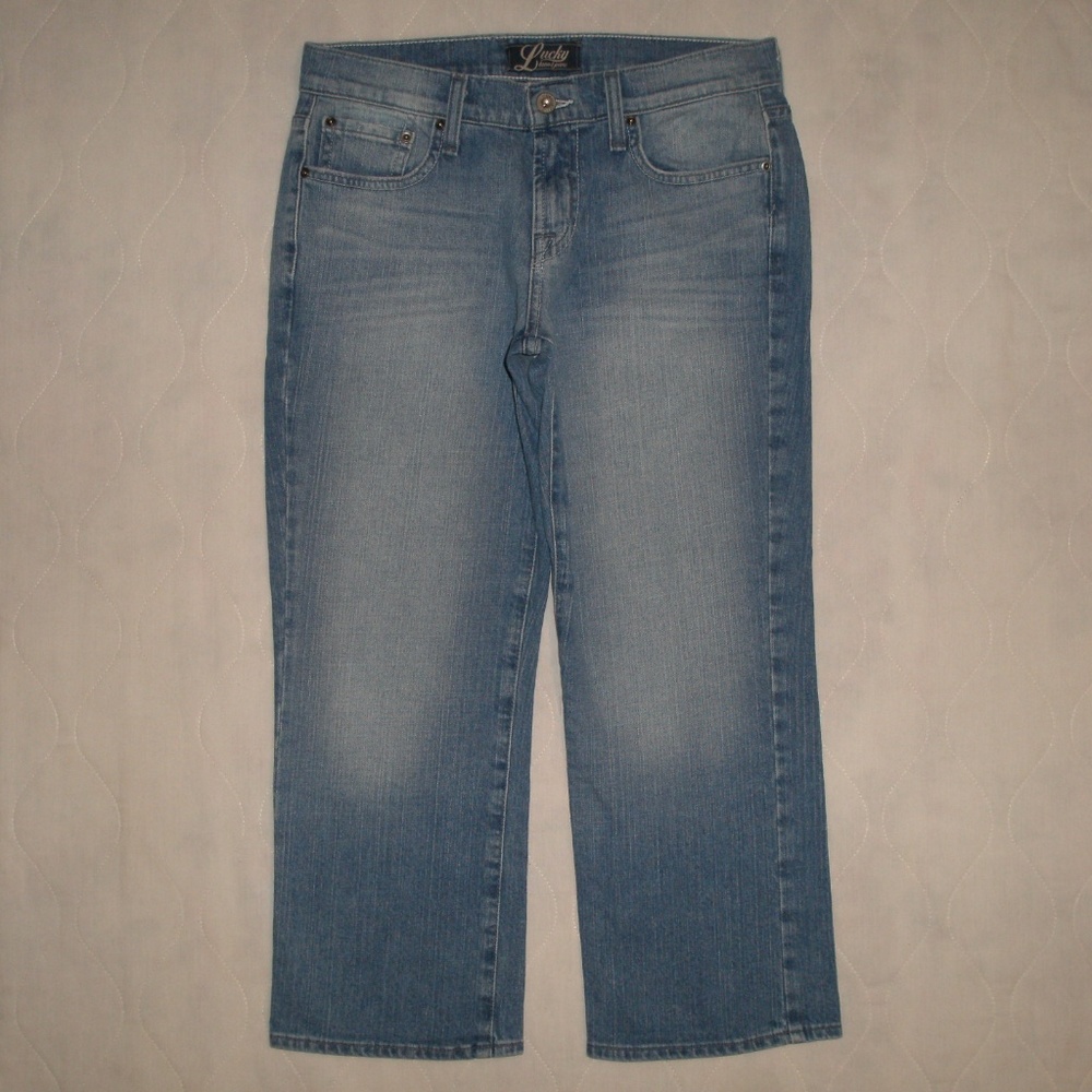 Lucky Brand Classic Rider Crop Jeans Size 6/28